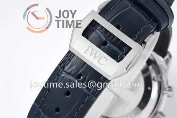 IWC Portugieser Chrono ZF 1:1 Best Edition SS 41mm Leather Strap A69355