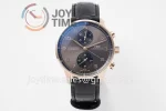 IWC Portugieser Chrono ZF 1:1 Best Edition RG 41mm Leather Strap A69355