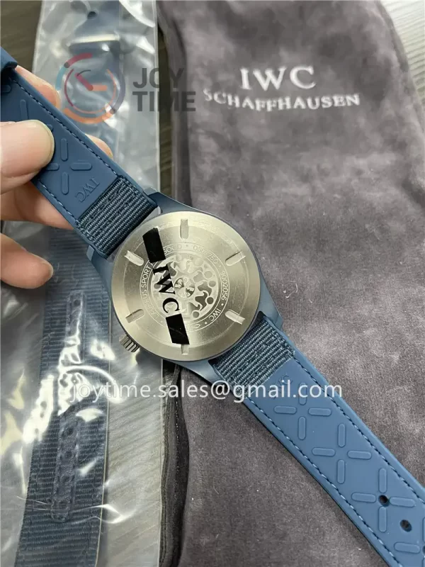 IWC Pilot Top Gun ZF 1:1 Best Edition Ceramic 41mm Nylon Strap Miyota9015