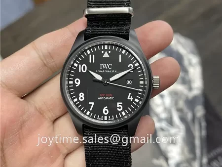 IWC Pilot Top Gun ZF 1:1 Best Edition Ceramic 41mm Nylon Strap Miyota9015