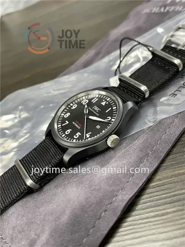 IWC Pilot Top Gun ZF 1:1 Best Edition Ceramic 41mm Nylon Strap Miyota9015