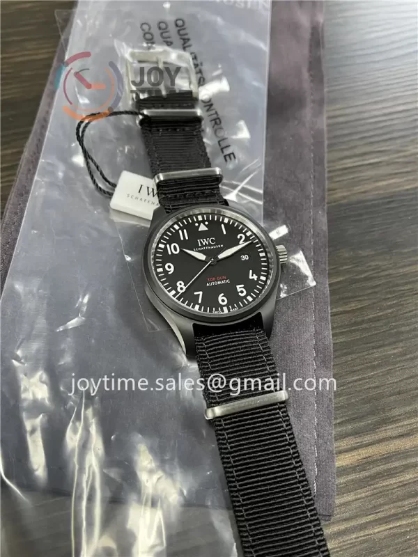 IWC Pilot Top Gun ZF 1:1 Best Edition Ceramic 41mm Nylon Strap Miyota9015