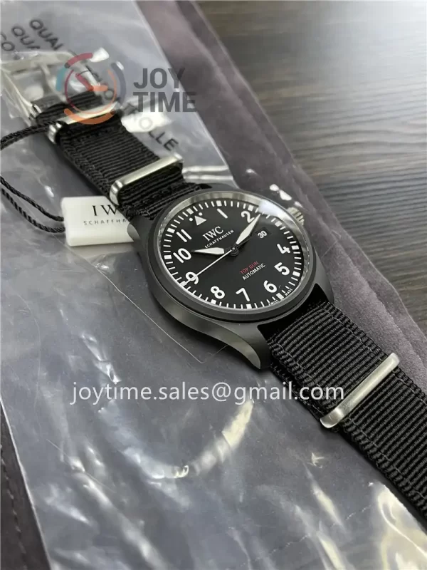 IWC Pilot Top Gun ZF 1:1 Best Edition Ceramic 41mm Nylon Strap Miyota9015