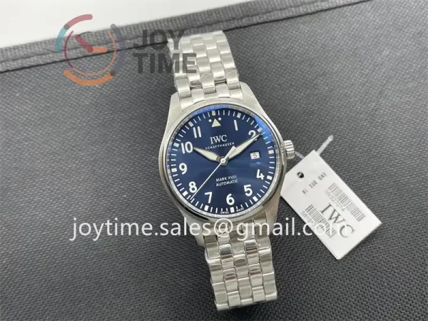 IWC Pilot Mark XVIII V7F 1:1 Best Edition SS 40mm SS Bracelet Miyota9015