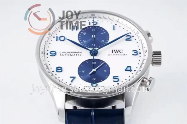 IWC Portugieser Chrono IW371620 AZF 1:1 Best Edition SS 41mm Leather Strap A69355