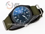 IWC Pilot Mark XVIII Top Gun IW324712 ZF 1:1 Best Edition Ceramic 41mm Nylon Strap A32111