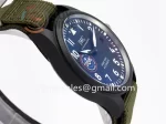 IWC Pilot Mark XVIII Top Gun IW324712 ZF 1:1 Best Edition Ceramic 41mm Nylon Strap A32111