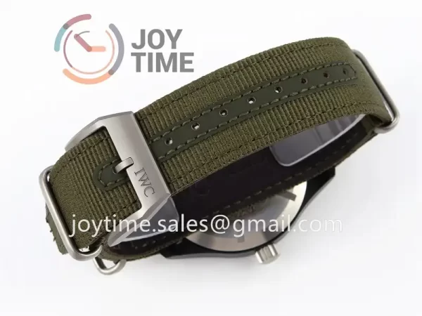 IWC Pilot Mark XVIII Top Gun IW324712 ZF 1:1 Best Edition Ceramic 41mm Nylon Strap A32111