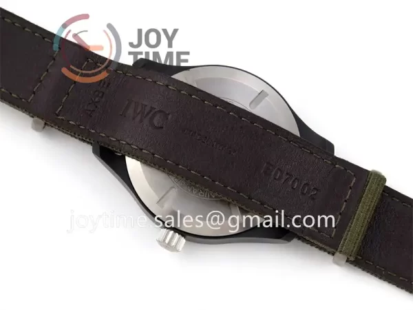 IWC Pilot Mark XVIII Top Gun IW324712 ZF 1:1 Best Edition Ceramic 41mm Nylon Strap A32111