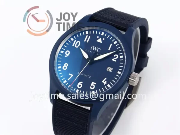 IWC Pilot Mark XVIII Lawrence IW328101 ZF 1:1 Best Edition Ceramic 41mm Nylon Strap A32111