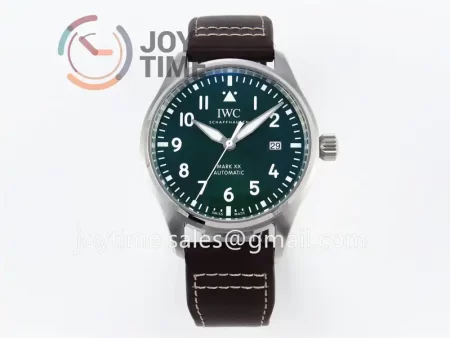 IWC Pilot Mark XX IW328205 ZF 1:1 Best Edition SS 40mm Leather Strap A32111