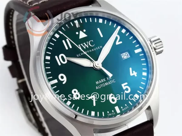 IWC Pilot Mark XX IW328205 ZF 1:1 Best Edition SS 40mm Leather Strap A32111