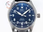 IWC Pilot Mark XX IW328203 ZF 1:1 Best Edition SS 40mm Leather Strap A32111