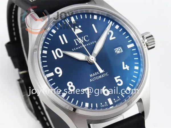 IWC Pilot Mark XX IW328203 ZF 1:1 Best Edition SS 40mm Leather Strap A32111