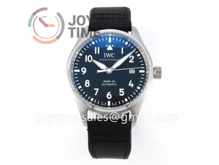 IWC Pilot Mark XX IW328201 ZF 1:1 Best Edition SS 40mm Leather Strap A32111