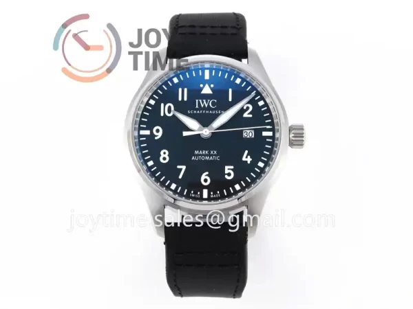 IWC Pilot Mark XX IW328201 ZF 1:1 Best Edition SS 40mm Leather Strap A32111