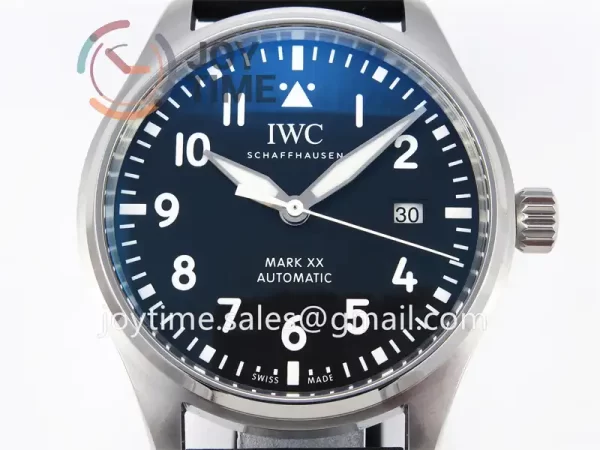 IWC Pilot Mark XX IW328201 ZF 1:1 Best Edition SS 40mm Leather Strap A32111