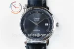 Omega De Ville 1:1 Best Edition SS 39.5mm Leather Strap A2824