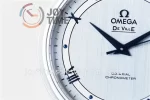 Omega De Ville 1:1 Best Edition SS 39.5mm Leather Strap A2824