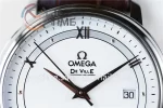 Omega De Ville 1:1 Best Edition SS 39.5mm Leather Strap A2824