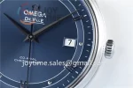 Omega De Ville 1:1 Best Edition SS 39.5mm Leather Strap A2824