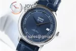 Omega De Ville 1:1 Best Edition SS 39.5mm Leather Strap A2824