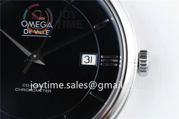 Omega De Ville 1:1 Best Edition SS 39.5mm Leather Strap A2824