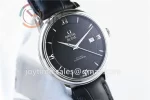 Omega De Ville 1:1 Best Edition SS 39.5mm Leather Strap A2824