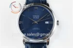 Omega De Ville 1:1 Best Edition SS 39.5mm Leather Strap A2824