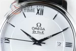 Omega De Ville 1:1 Best Edition SS 39.5mm Leather Strap A2824