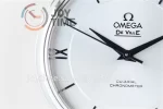 Omega De Ville 1:1 Best Edition SS 39.5mm Leather Strap A2824