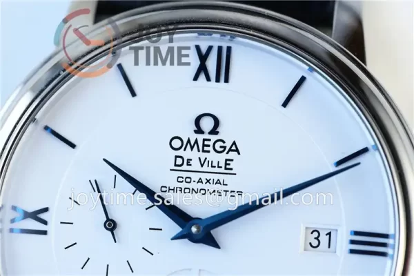 Omega De Ville Real PR 1:1 Best Edition SS 39.5mm Leather Strap A2824