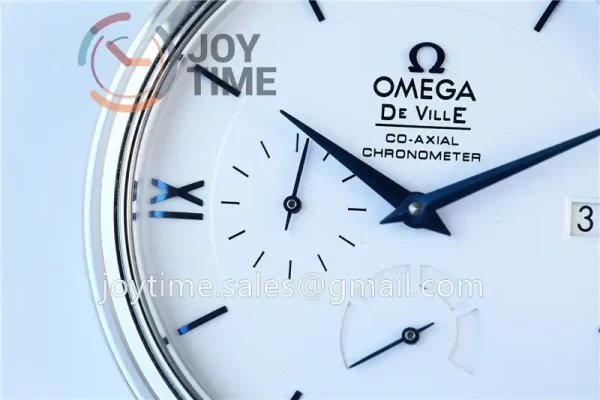 Omega De Ville Real PR 1:1 Best Edition SS 39.5mm Leather Strap A2824