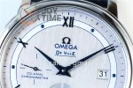 Omega De Ville Real PR 1:1 Best Edition SS 39.5mm Leather Strap A2824