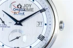 Omega De Ville Real PR 1:1 Best Edition SS 39.5mm Leather Strap A2824