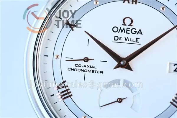 Omega De Ville Real PR 1:1 Best Edition SS 39.5mm Leather Strap A2824