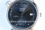 Omega De Ville Real PR 1:1 Best Edition SS 39.5mm Leather Strap A2824