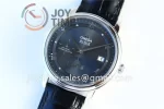 Omega De Ville Real PR 1:1 Best Edition SS 39.5mm Leather Strap A2824