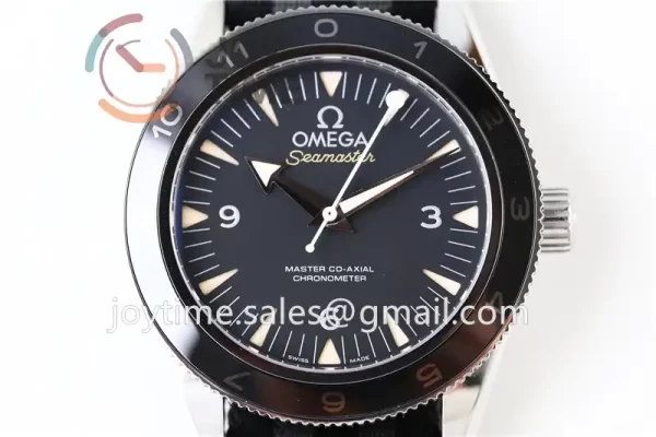 Omega Seamaster300  "Spectre"Limited Edition VSF 1:1 Best Edition SS 41mm Nylon Strap Super Clone A8400