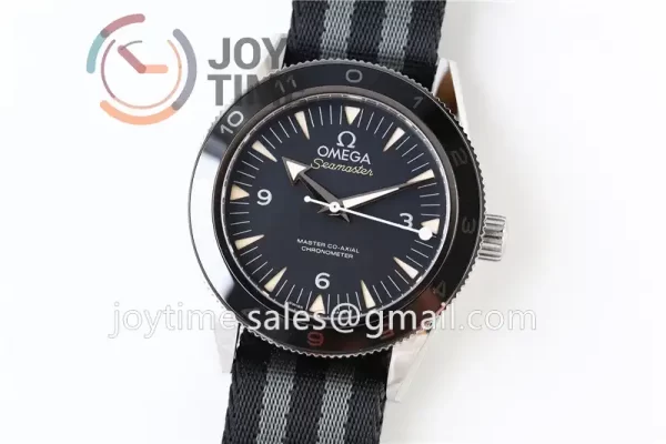 Omega Seamaster300  "Spectre"Limited Edition VSF 1:1 Best Edition SS 41mm Nylon Strap Super Clone A8400