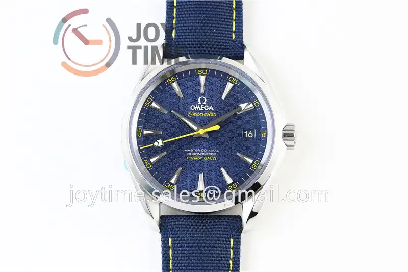 Omega Aqua Terra 150M “James Bond 007” VSF 1:1 Best Edition SS 41mm Nylon Strap Super Clone A8500