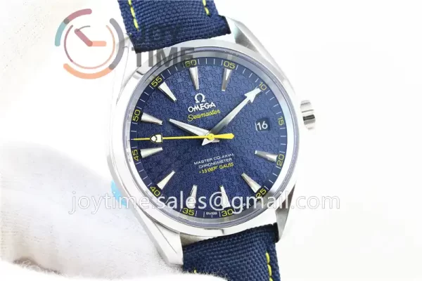 Omega Aqua Terra 150M “James Bond 007” VSF 1:1 Best Edition SS 41mm Nylon Strap Super Clone A8500