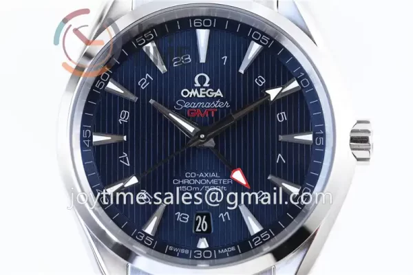 Omega Aqua Terra 150M GMT  VSF 1:1 Best Edition SS 43mm SS Bracelet Super Clone A8605