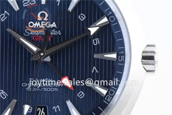 Omega Aqua Terra 150M GMT  VSF 1:1 Best Edition SS 43mm SS Bracelet Super Clone A8605