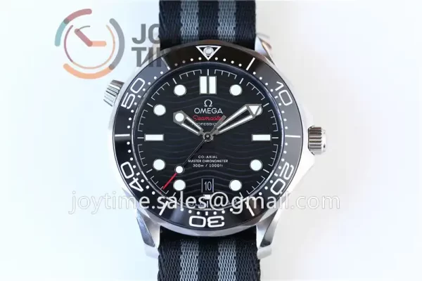 Omega Seamaster Diver 300M VSF 1:1 Best Edition SS 42mm Nylon Strap Super Clone A8800