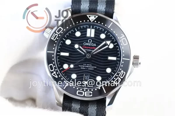 Omega Seamaster Diver 300M VSF 1:1 Best Edition SS 42mm Nylon Strap Super Clone A8800