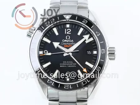 Omega Planet Ocean 600M GMT  VSF 1:1 Best Edition SS 43.5mm SS Bracelet Super Clone A8605