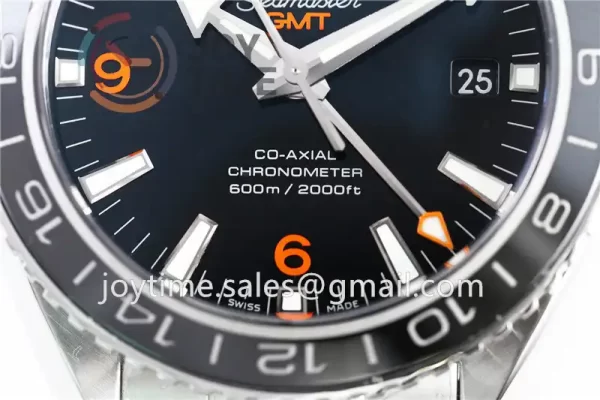 Omega Planet Ocean 600M GMT  VSF 1:1 Best Edition SS 43.5mm SS Bracelet Super Clone A8605