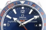 Omega Planet Ocean 600M GMT  VSF 1:1 Best Edition SS 43.5mm SS Bracelet Super Clone A8605