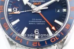 Omega Planet Ocean 600M GMT  VSF 1:1 Best Edition SS 43.5mm SS Bracelet Super Clone A8605